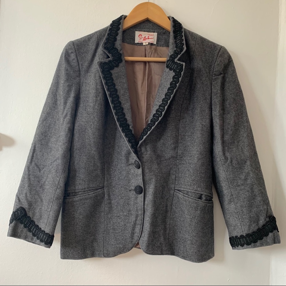 VINTAGE wool blazer